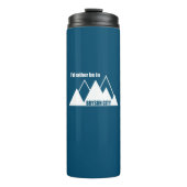 私はブライアン・シティ・マウンテンに行きたい タンブラー (正面)