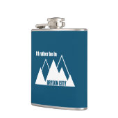 私はブライアン・シティ・マウンテンに行きたい フラスク (左)