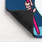 私はブラシをかけます マウスパッド (コーナー)