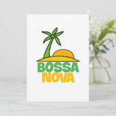 私はブラジルの音楽愛好家のためのボサノヴァの贈り物が大好き 招待状 (スタンド正面)