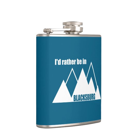 私はブラックスバーグ・バージニア・マウンテンにいるほうがいい フラスク (右)