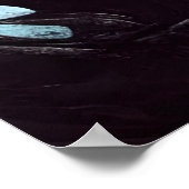 私はブラックホールに殺された | AIアートポスター ポスター (角)