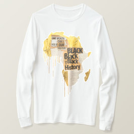 私はブラック・ヒストリーです Tシャツ