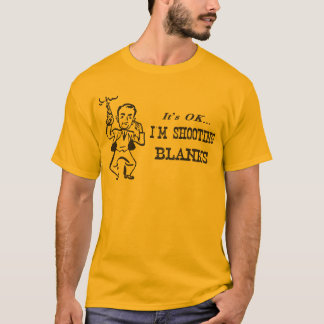 私はブランクを撃っています Tシャツ
