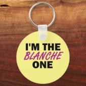 私はブランシュの一つだ キーホルダー (正面)