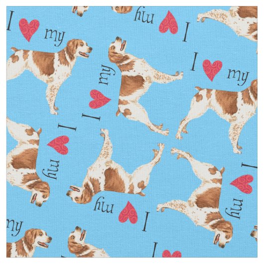 私はブリタニーが大好き ファブリック (クローズアップ)