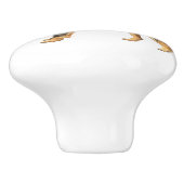 私はブリュッセル・グリフォンが大好き セラミックノブ (側面)