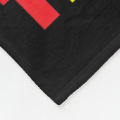 私はブリリアント話スのため多くはない – 自閉症 フリースブランケット (角)