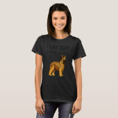 私はブリード犬が好きで、3人も好きだ Tシャツ (正面フル)