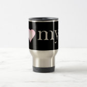 私はブルドッグが大好き トラベルマグ (中央)