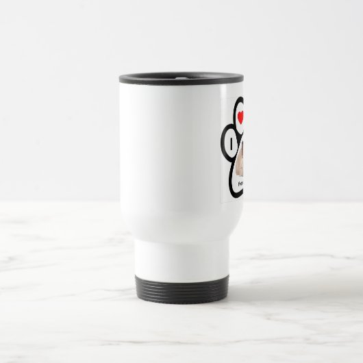 私はブルドッグフランスのポーマグが大好き トラベルマグ (中央)