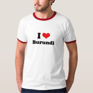 私はブルンディのTシャツを愛します Tシャツ