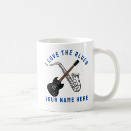 私はブルースが大好きだ コーヒーマグカップ