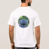 私はブルーベリー・パイを好みます Tシャツ (裏面)