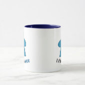 私はブル遊ー·メープルを持って マグカップ (中央)