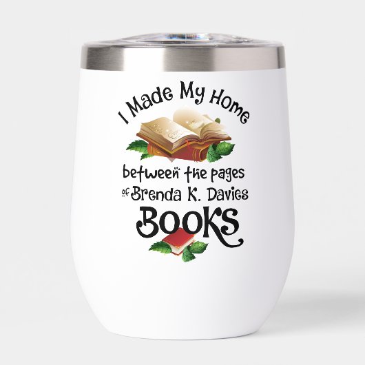 私はブレンダK Davies Booksのページの間に住んでいる (正面)