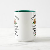 私はブレンダK Davies Booksのページの間に住んでいる マグカップ (中央)