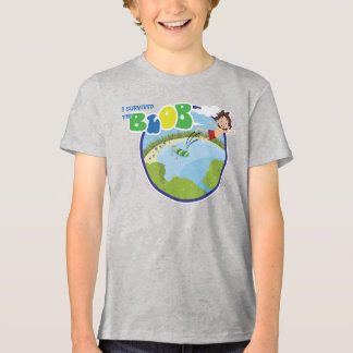 私はブロブを生き延びた！ トライブレンドＴシャツ