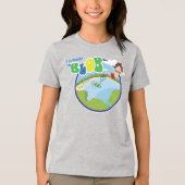 私はブロブを生き延びた！ トライブレンドＴシャツ (正面)