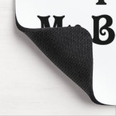 私はブーが大好き マウスパッド (コーナー)