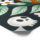 「私はブーゼのためにここにいる」 – ハロウィーンプリント ポスター (角)