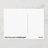 私はブードゥーの問題を全て解決する ポストカード (裏面)