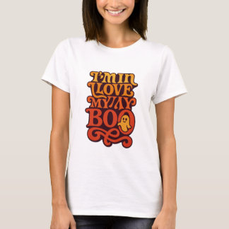私はブーTシャツのデザインが大好きだ Tシャツ