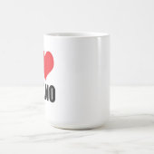私はプラノが大好き コーヒーマグカップ (中央)