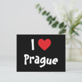 私はプラハが大好き ポストカード (スタンド正面)