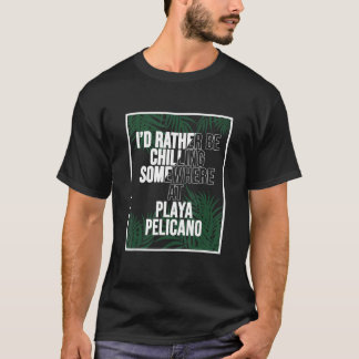 私はプラヤペリカノプエルト里で冷たい Tシャツ