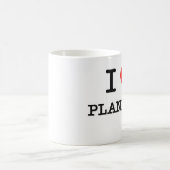 私はプランクトンを愛します コーヒーマグカップ (中央)