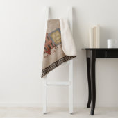 私はプリムズカントリー赤いサルトボックスホームが大好き シェルパブランケット (インサイチュ)