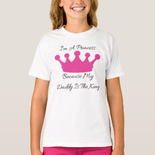 私はプリンセスです Tシャツ