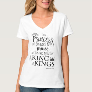 私はプリンセスのワイシャツです Tシャツ