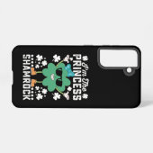 私はプリンセスシャムロックサンパトリックの日アイルランド SAMSUNG GALAXYケース (裏面横)