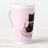 私はプリンセス カフェラテマグ (左アングル)