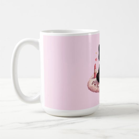 私はプリンセス コーヒーマグカップ (左)