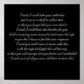 私はプリント ポスター (正面)