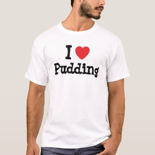 私はプリンハートTシャツが大好き Tシャツ