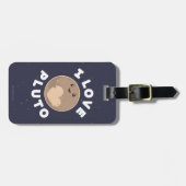 私はプルートを愛します ラゲッジタグ (正面横)