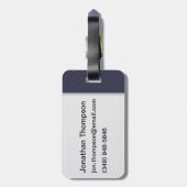 私はプルートを愛します ラゲッジタグ (裏面縦)