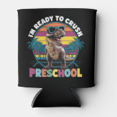 私はプレスクール恐竜Tレックスを粉砕する準備ができている 缶クーラー (正面)