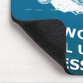 私はプレッシャーの下でうまく働く（スキューバダイビング） マウスパッド (コーナー)