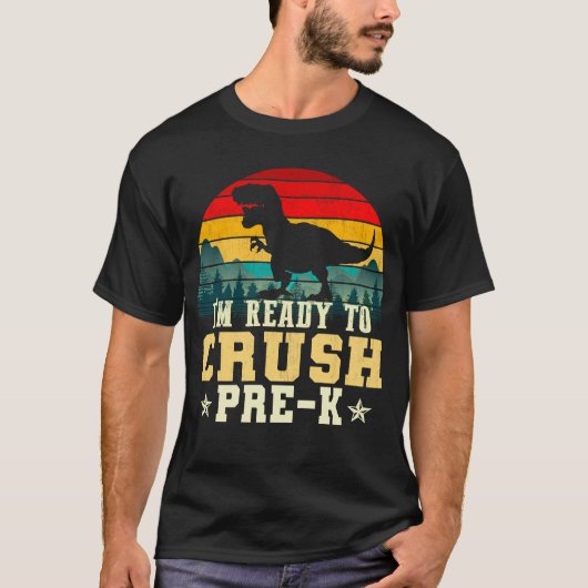 私はプレkを粉砕する準備ができている tシャツ (正面)