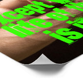 私はプロの選択だ以外は…プロの人生! ポスター (角)