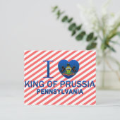 私はプロイセンの王が大好き、パー ポストカード (スタンド正面)