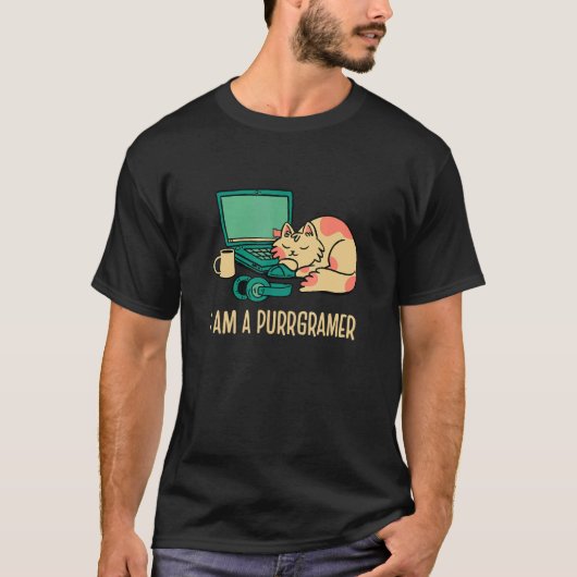 私はプログラマおたくソフト開発者コーダPrだ Tシャツ (正面)