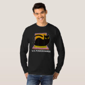 私はプログラマおたくソフト開発者コーダPrだ Tシャツ (正面フル)
