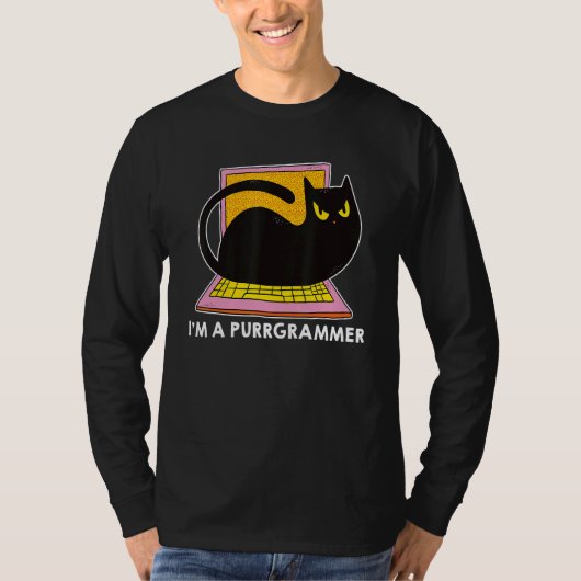 私はプログラマおたくソフト開発者コーダPrだ Tシャツ (正面)