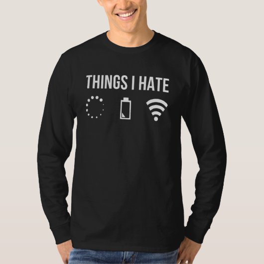 私はプログラマのコーダをコーディングする開発者を嫌う Tシャツ (正面)